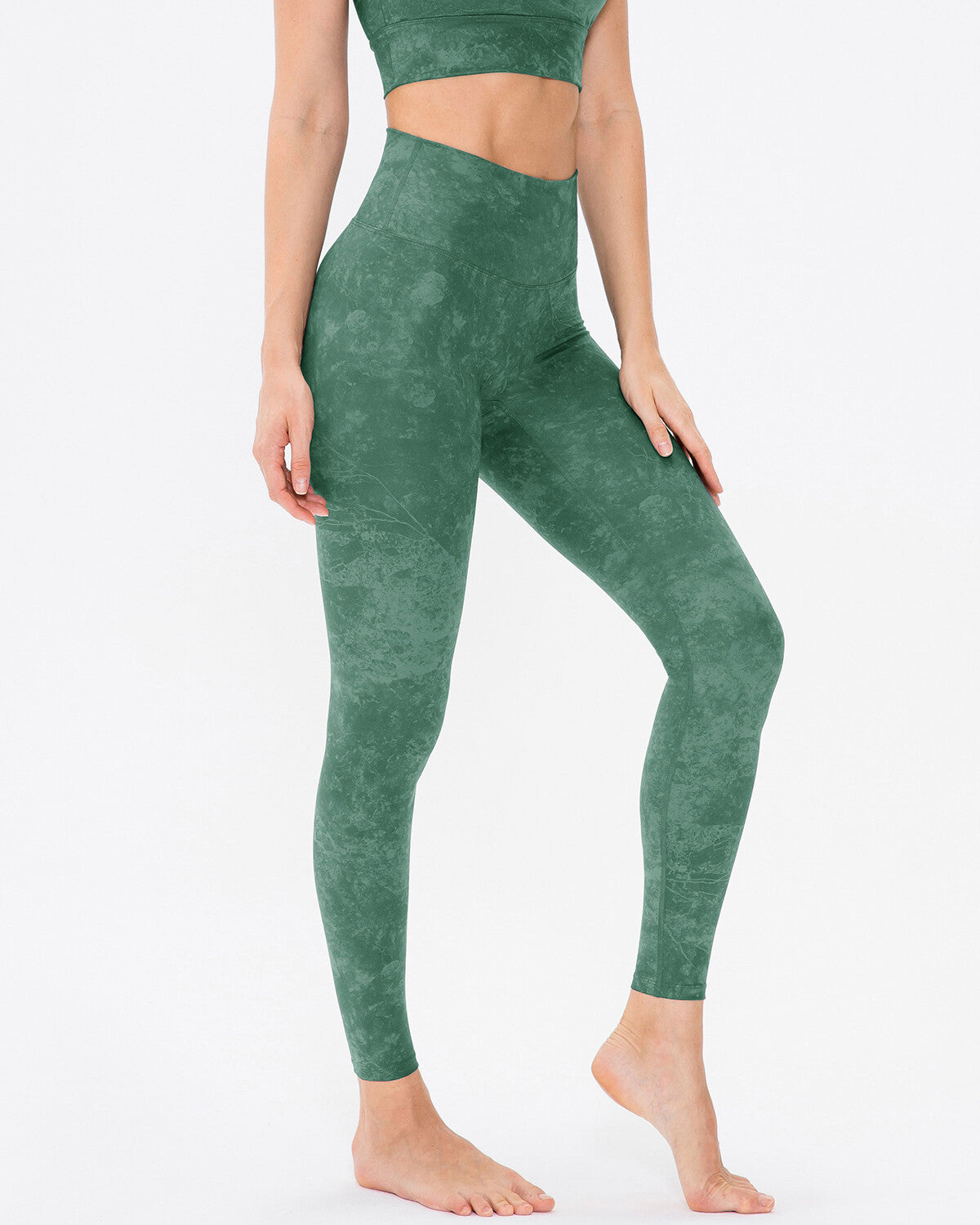 Jazzy Ziya Seamless Leggings - Green