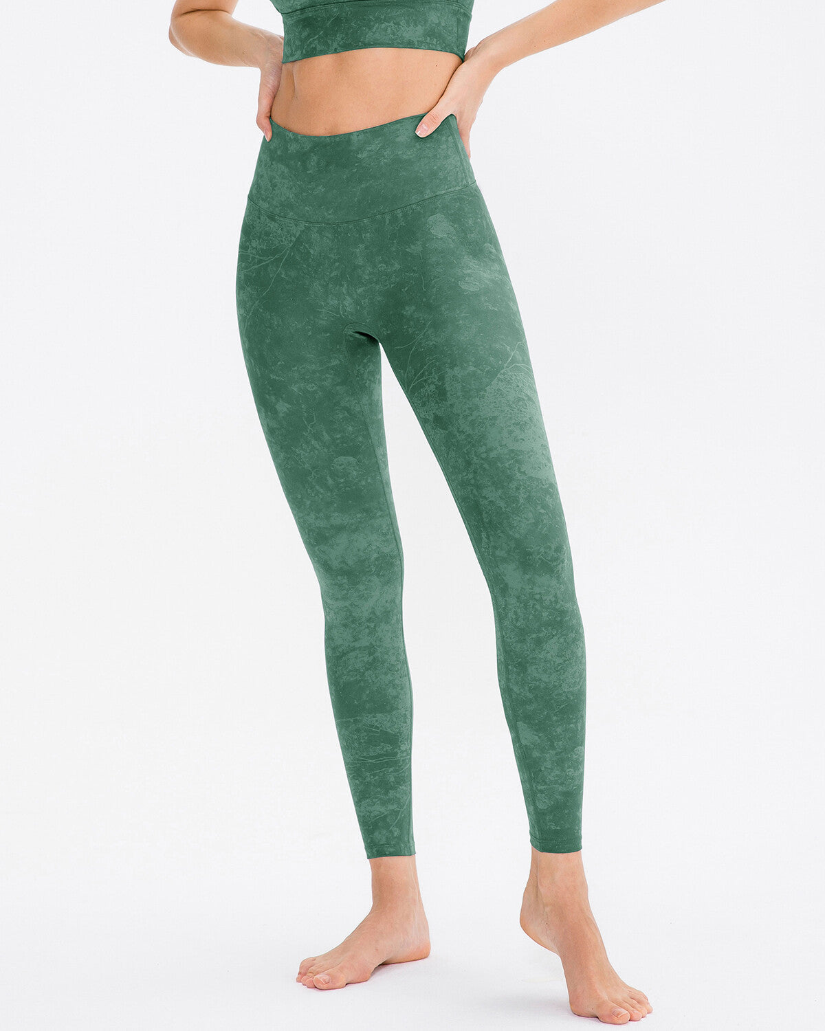 Jazzy Ziya Seamless Leggings - Green