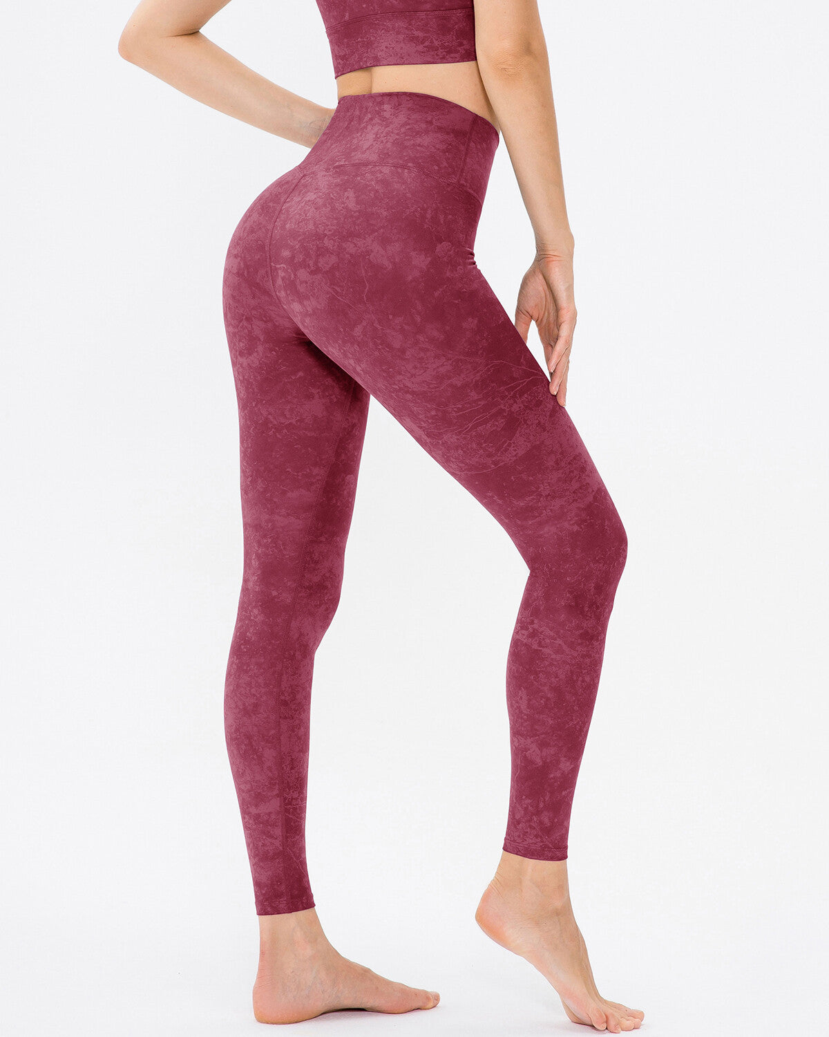 Jazzy Ziya Seamless Leggings - Red