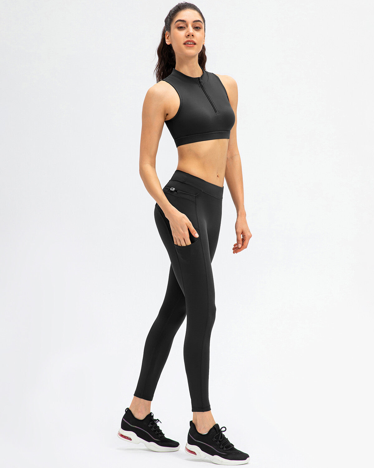 Jazzy Ariana Sports Bra - Black