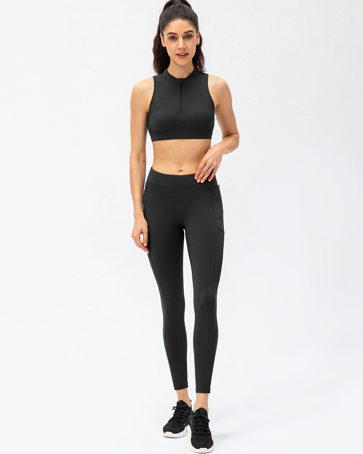 Jazzy Ariana Sports Bra - Black