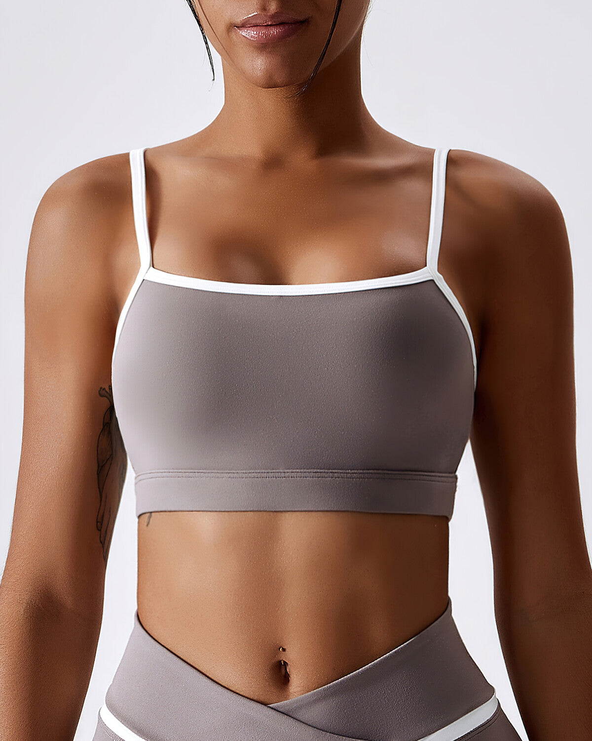 Jazzy Lisa Sports Bra - Grey